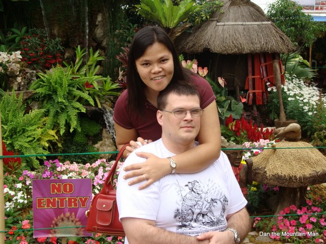 Jo Anne and me together in Baguio, Philippines